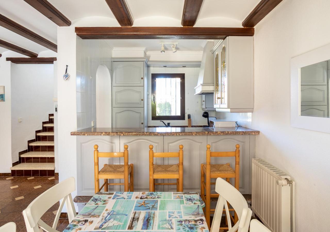 La Casa De La Playa. Piscina, Wifi Y Terraza. Villa Dénia Buitenkant foto